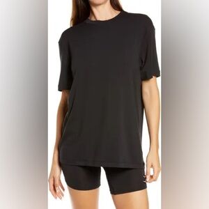 SKIMS Black Short Sleeve Tee